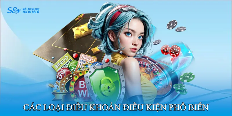 Các loại điều khoản điều kiện phổ biến