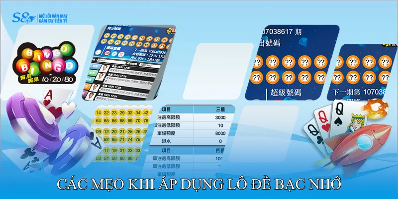 Các mẹo nâng cao khi áp dụng kinh nghiệm lô đề bạc nhớ 